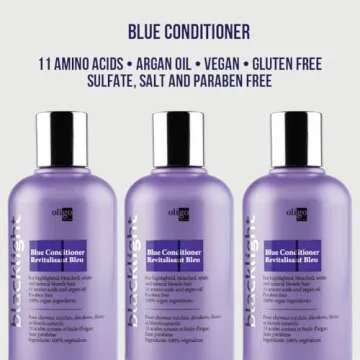 Oligo Blacklight Blue Conditioner - Vegan Toner for Blondes