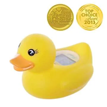 Dreambaby Duck Bath Thermometer for Newborns - Safe & Fun