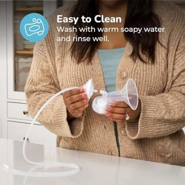 Spectra - Wide Breast Shield Set for Breast Milk Pumps - Medium 24mm