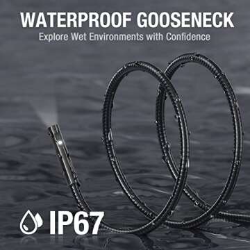 Teslong NTS500 Triple Lens Endoscope for Reliable Inspections