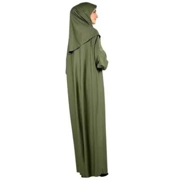 Modish Group Women Muslim Prayer Dress with Hijab