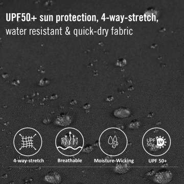 BALEAF Women's Lightweight Hiking Pants | Quick Dry & Water Resistant