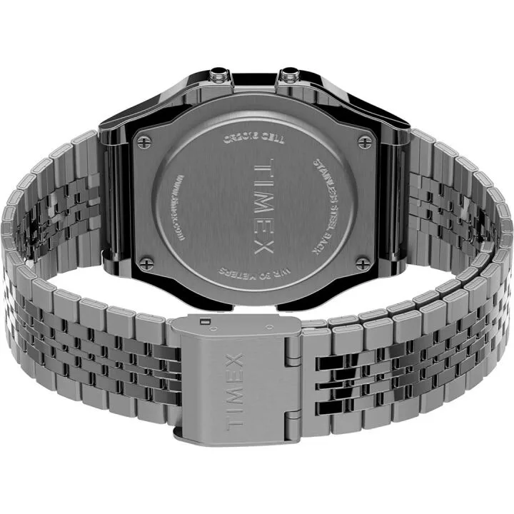 Timex T80 34mm Retro Digital Watch