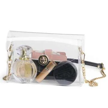 Stylish Lorbro Clear Purse for Concerts and Sports
