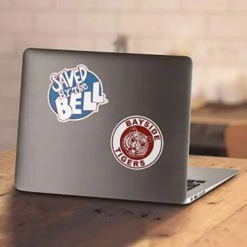 Popfunk Saved By the Bell Bayside Tigers and Logo Collectible Stickers