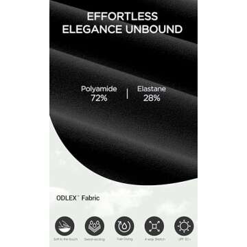 ODODOS Women's High Waisted Boot-Cut Yoga Pants Tummy Control Workout Non See-Through Bootleg Yoga Pant-31 Inseam, Black, Small