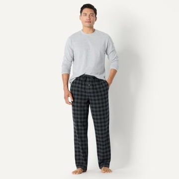 Comfortable Amazon Essentials Men's Flannel Pajama Pants