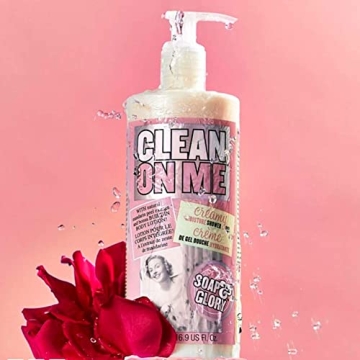 Luxurious Soap & Glory Clean On Me Shower Gel & Lotion