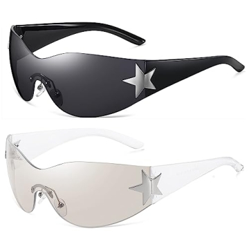 Trendy Eiuizah Y2K Frame Sunglasses for All Styles and Occasions