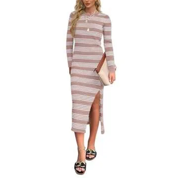Womens Sweater Dress Long Sleeve - Fall Style 2024