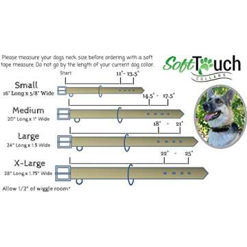 Soft Touch Leather Dog Collar - Comfortable & Stylish