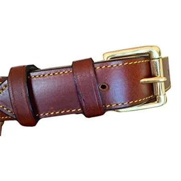 Soft Touch Leather Dog Collar - Comfortable & Stylish