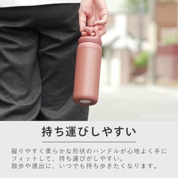 Kinto 21091 Day Off Stainless Steel Tumbler, 16.9 fl oz (500 ml), White