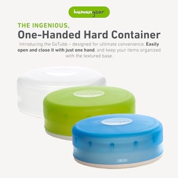humangear GoTubb | Easy Open Travel Container