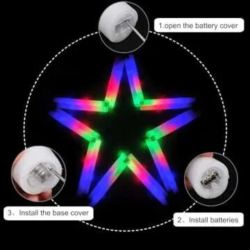 Glow Sticks Bulk for Parties and Celebrations - 8 Pcs
