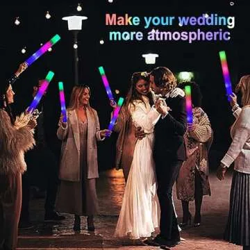 Glow Sticks Bulk for Parties and Celebrations - 8 Pcs