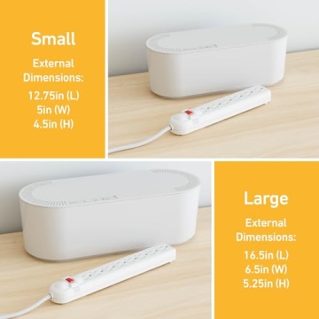 D-Line Cable Management Box for Neat Spaces