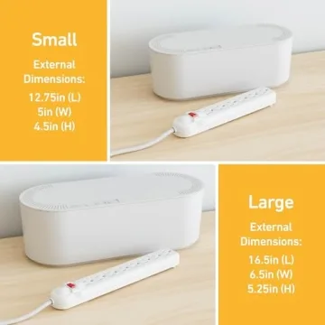 D-Line Cable Management Box for Neat Spaces