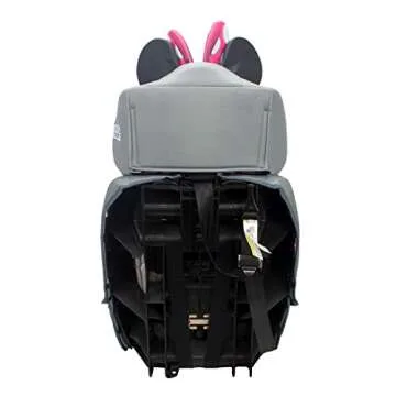 KidsEmbrace Disney Minnie Mouse 2-in-1 Forward-Facing Booster Car Seat LATCH | 5-Point Harness Booster 22-65lbs converts to Belt-Positioning Booster 40-100lbs | Adjustable