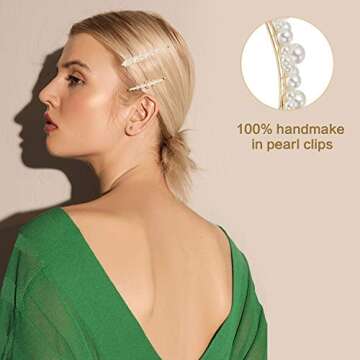 JOYJULY 14pcs Hair Barrettes for Women - Elegant Clips