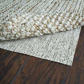 RUGPADUSA Nature's Grip Non-Slip Rug Pad 2'x4' - Eco-Friendly Safety for Your Floors