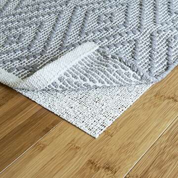 RUGPADUSA Nature's Grip Non-Slip Rug Pad 2'x4'