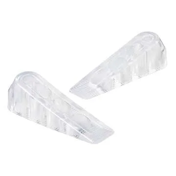 Scotch Door Stoppers, 2 Count, 1-1/8 in., Flexible Material Assures Snug Fit Under Door, Easy to Use Door Stops for Bottom of Door (SP947)