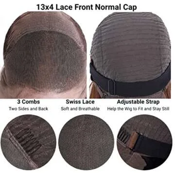 Versatile UNICE 13X4 Lace Front Wig for Women