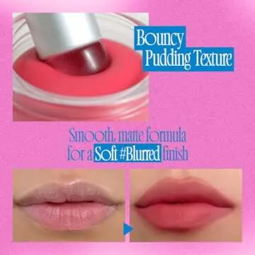 fwee Lip&Cheek Blurry Pudding Pot | Skirt | Makeup Blush, Buildable Lightweight, Multi-Use Soft Matte Finish | 5g