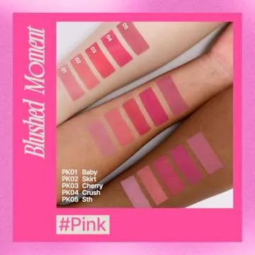 fwee Lip&Cheek Blurry Pudding Pot | Skirt | Makeup Blush, Buildable Lightweight, Multi-Use Soft Matte Finish | 5g