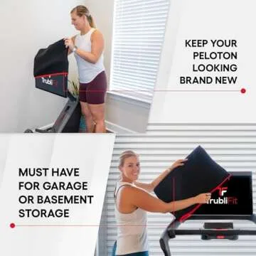 Premium Neoprene Monitor Cover for Peloton Bike Screen - Super Soft Terry - Fits Original or Bike+ and Tread - Protect from Dust and Damage - Screen Protector