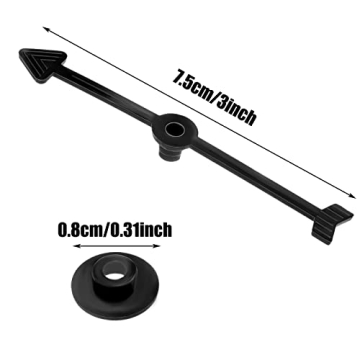 50-Pack Arrow Spinners for Game and Learning Fun