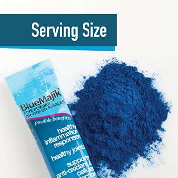 E3LIVE Blue Majik On-The-Go-Singles, 30 Count, 1 Gram