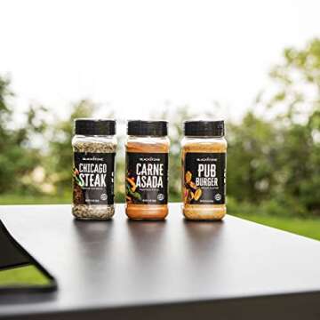 Blackstone 4128 Griddle More Trio Seasonings for Grilling