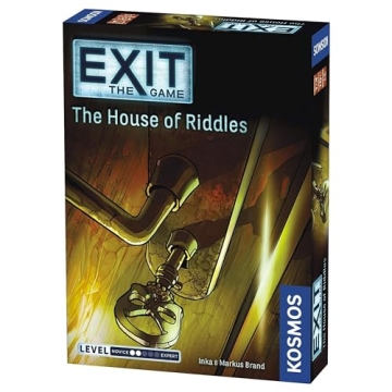 The House of Riddles | Exit: The Game - A Kosmos Game for 1 to 4 Players, Ages 10+, Interactive Fami...