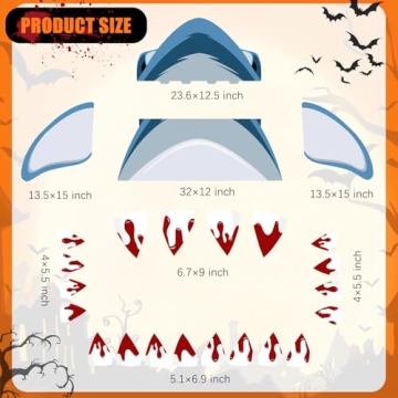 Shark Trunk or Treat Kit for Halloween Fun