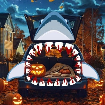Shark Trunk or Treat Kit for Halloween Fun