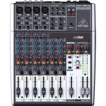 Behringer Xenyx 1204USB Mixer - 8-Channel USB Audio Mixer