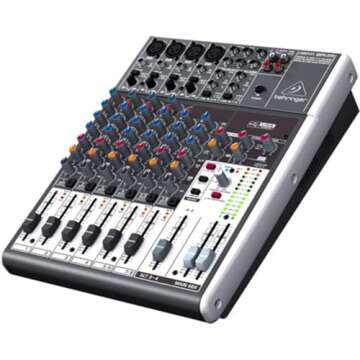 Behringer Xenyx 1204USB Mixer - 8-Channel USB Audio Mixer
