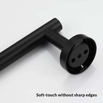 VELIMAX Stainless Steel Towel Bar for Elegant Bathrooms