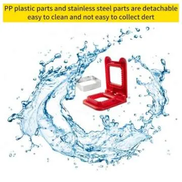 CHICHAUS Sandwich Cutter and Sealer, Square Pocket Sandwiches Cutter Uncrustables Maker, Sandwich Cutters for kids love lunchables (Red)