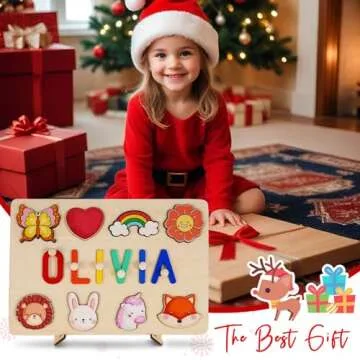 Personalized Name Puzzle for Kids - Custom Wooden Fun