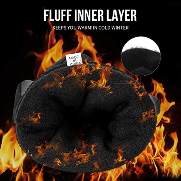 Cevapro Winter Gloves Touchscreen -30℉ Waterproof Thermal Gloves