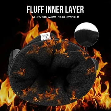 Cevapro Winter Gloves Touchscreen -30℉ Waterproof Thermal Gloves