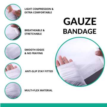 D&H Medical 24 Gauze Rolls - Perfect for Wound Care Solutions