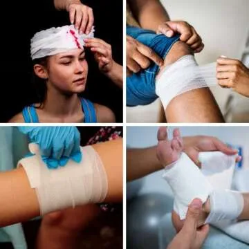 D&H Medical 24 Gauze Rolls - Perfect for Wound Care Solutions