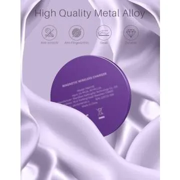 YLLZI Magnetic Wireless Charger for iPhone & AirPods