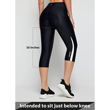 BALEAF Women's 4D Padded Bike Pants for Comfort and Performance