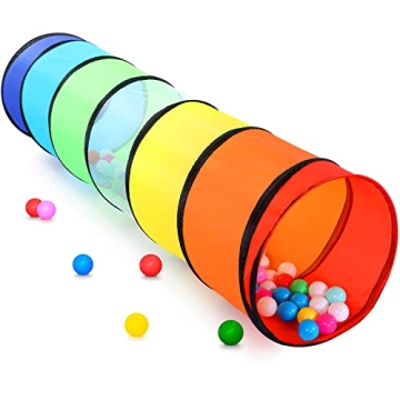 Kids Play Tunnel Tent for Colorful Indoor Outdoor Fun