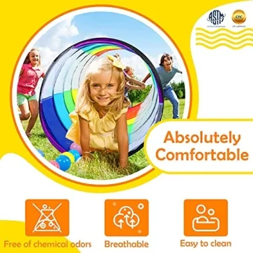 Kids Play Tunnel Tent for Colorful Indoor Outdoor Fun